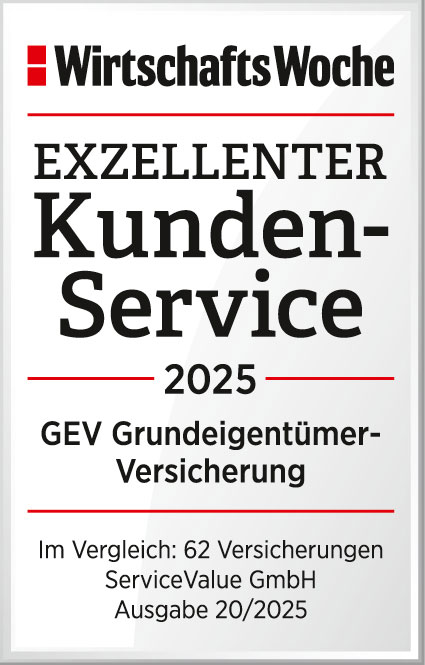 Wirtschaftswoche-Siegel zeichnet GEV 2025 für exzellenten Kundenservice aus