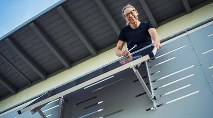 Bild zum Artikel: Solaranlage auf dem Balkon – das private kleine Kraftwerk 