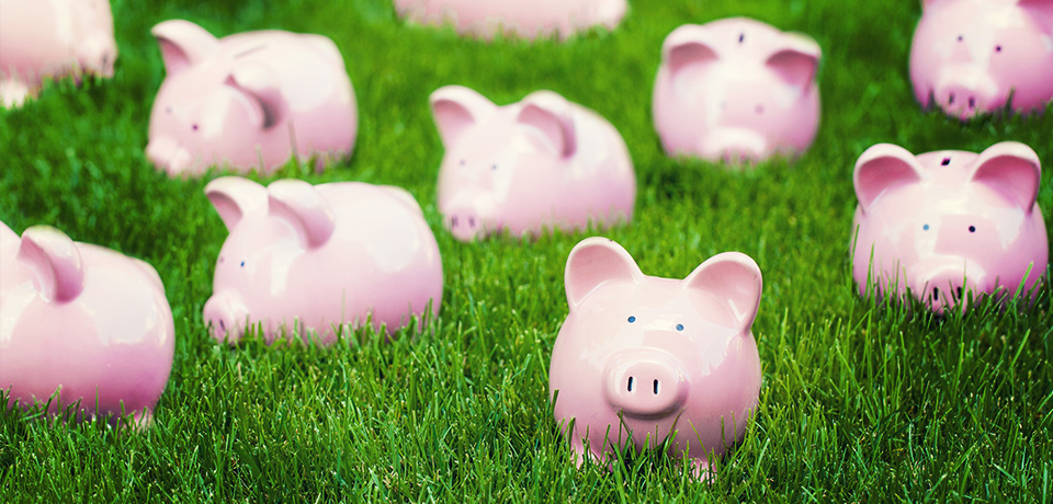 Dank des optimale Preis-Leistungsverhältnisses konnte die GEV-Grund- und Hauseigntümerhaftpflichtversicherung eine Empfehlung von Finanztest (Stiftung Warentest) erhalten. Das heißt, unsere Versicherten können viel Geld in sparen. Das wird durch die rosa Sparschweinchen symbolisiert.