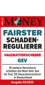 Auszeichnungen - Siegel von Focus Money - Hausratversicherung 2023