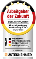 Auszeichnungen - Arbeitgeber der Zukunft vom DIND